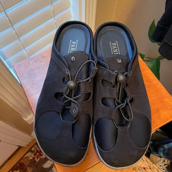 Shoes Pandere Baristas Open Back Slip On Black Shoes Poshmark